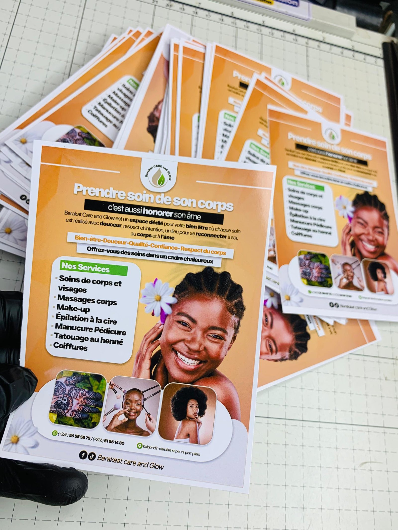 Impression de flyers